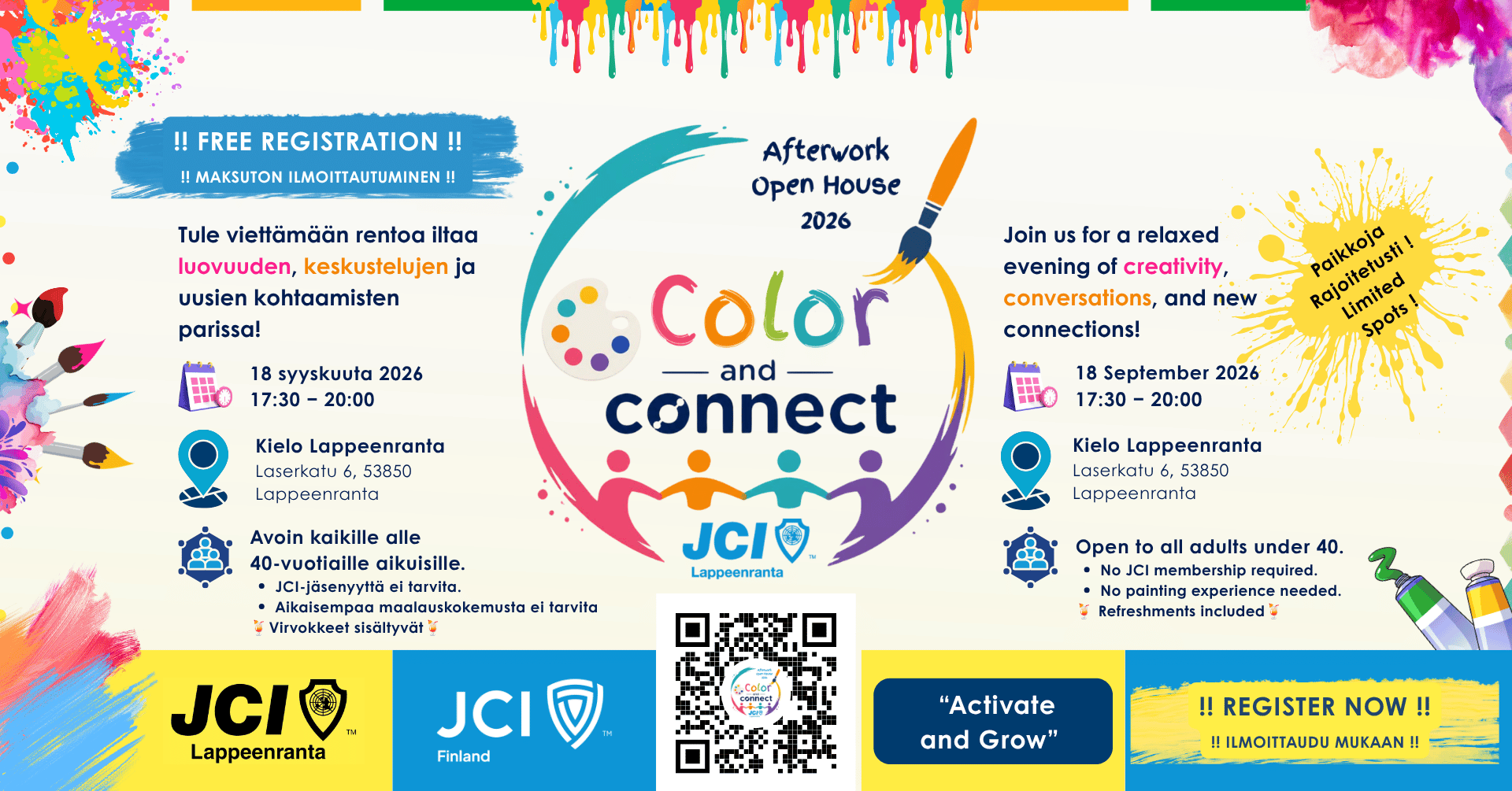 Color & Connect – Afterwork Open House